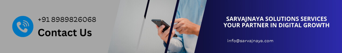 Sarvajnaya Solutions All Services Banner